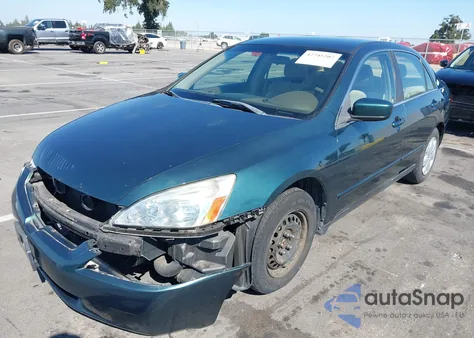 2003 Honda Accord 2.4 Lx из США, поврежденный, VIN JHMCM56353C072345